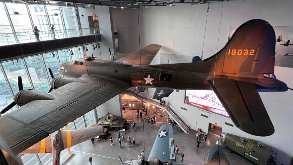 Airplane at the National WWII Museum in New Orleans