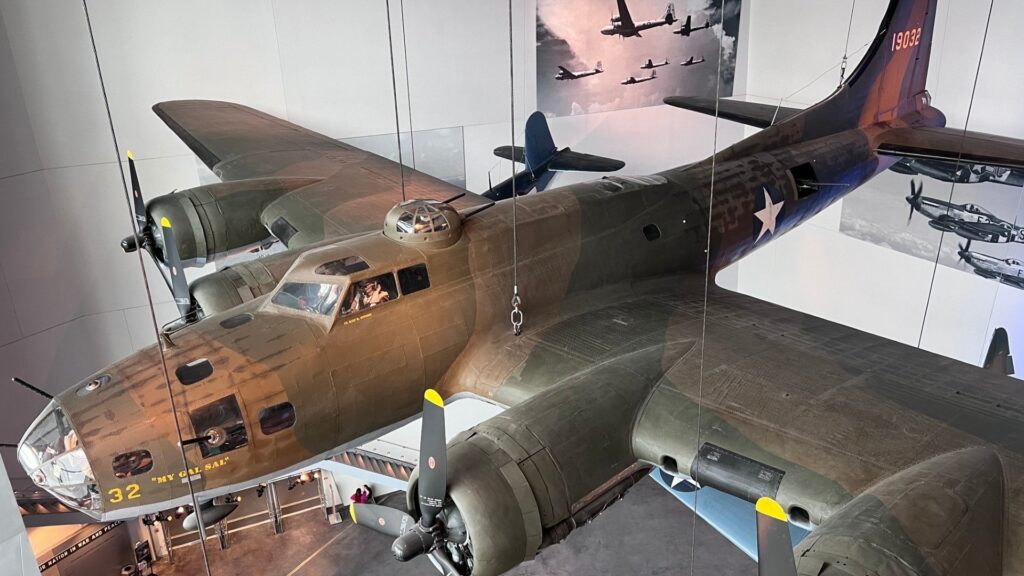 Airplane at the National WWII Museum in New Orleans