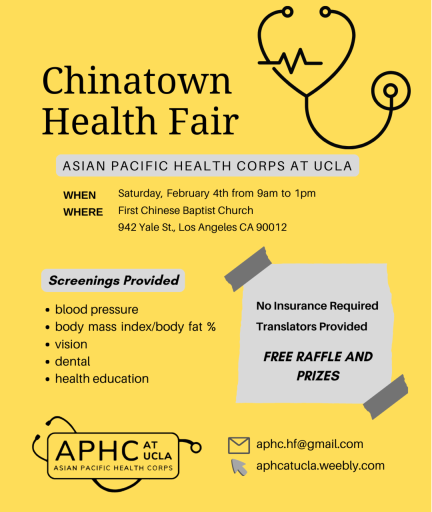 Chinatown Health Fair