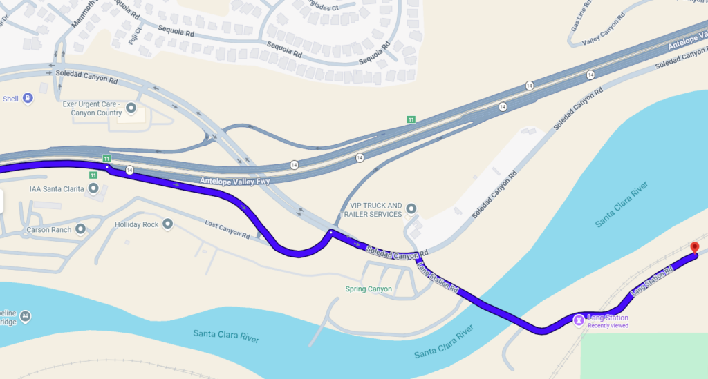 Directions to Lang Station