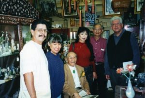 Group of people who attended the field trip to tour Chinese American sites in San Louis Obispo