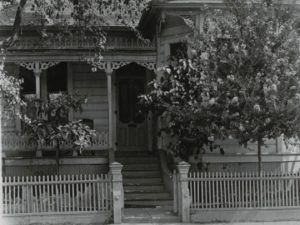 Photo of one of the houses purchased by the Chinese Historical Society of Southern California