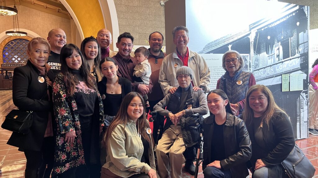 Photos from the Celebrating In Our Ancestors' Footsteps at Los Angeles Union Station Event - Lee family group photo