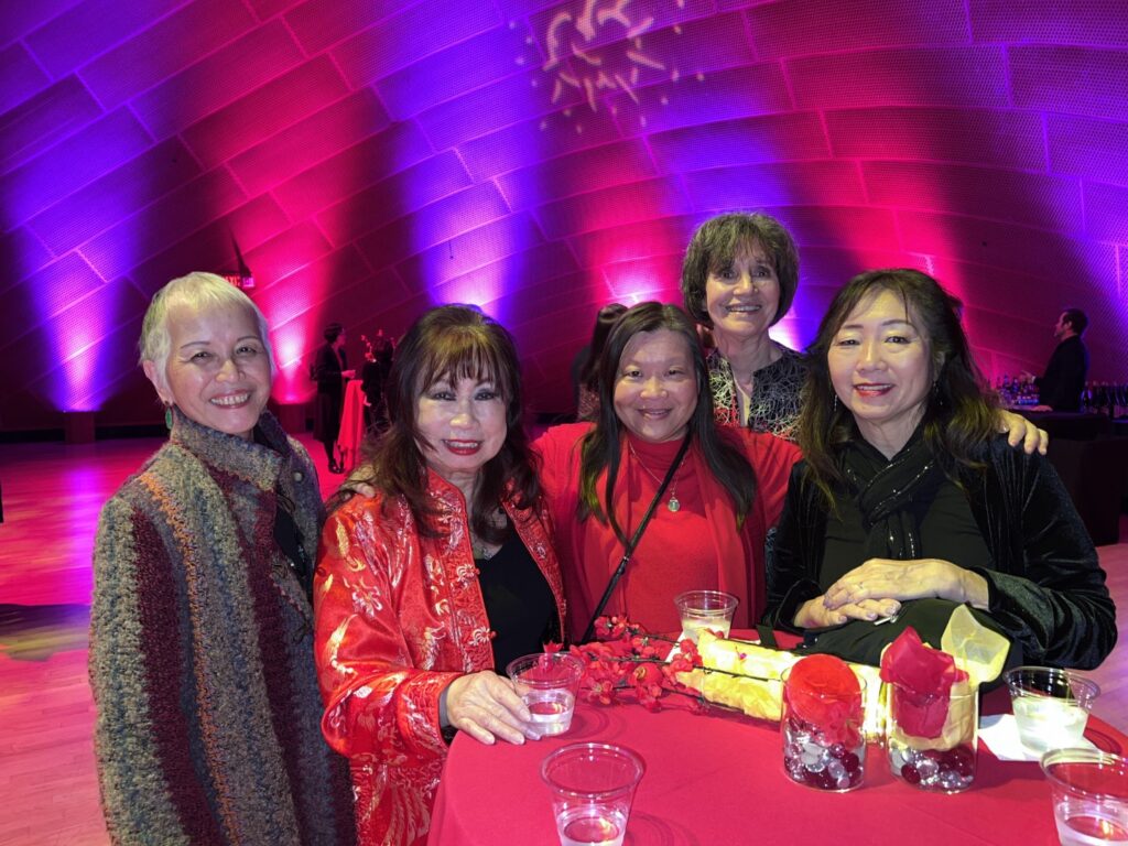 Photo of the ladies who attended the Lunar New Year Concert at the Walt Disney Concert Hall