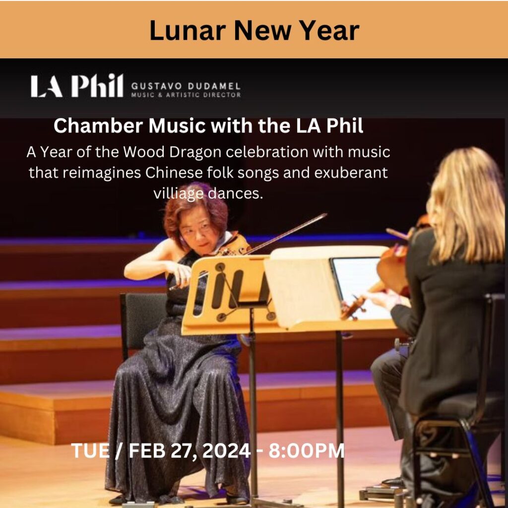 LA Phil Lunar New Year Chamber Music flyer