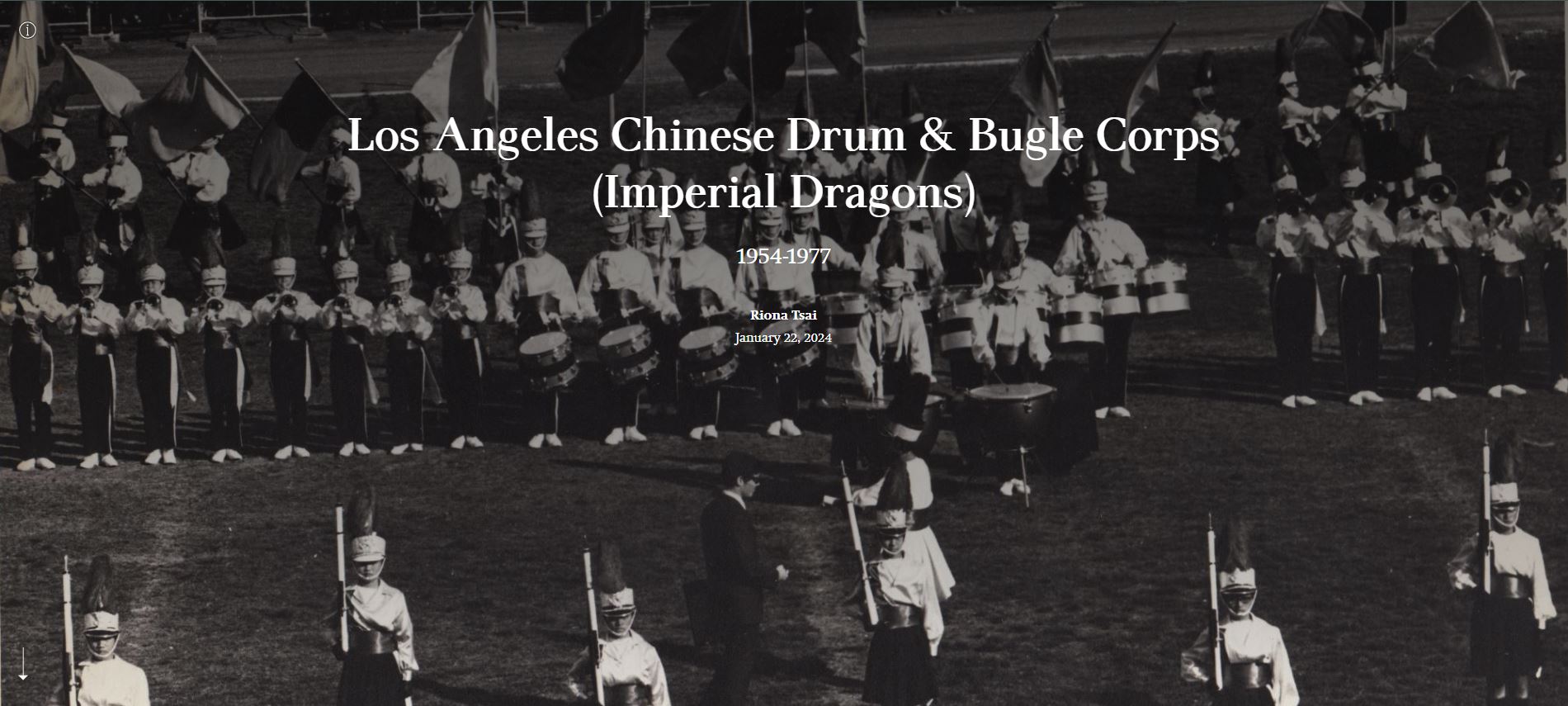 Los Angeles Chinese Drum and Bugle Corps StoryMap cover image