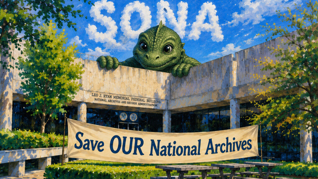 Save Our National Archives Flyer